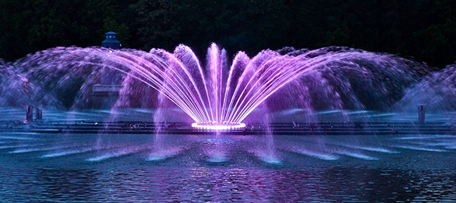 Світломузичний фонтан у Вінниці